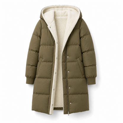 Solid Color Double Sided Hooded Long Sleeve Slim Fit Cardigan Coat