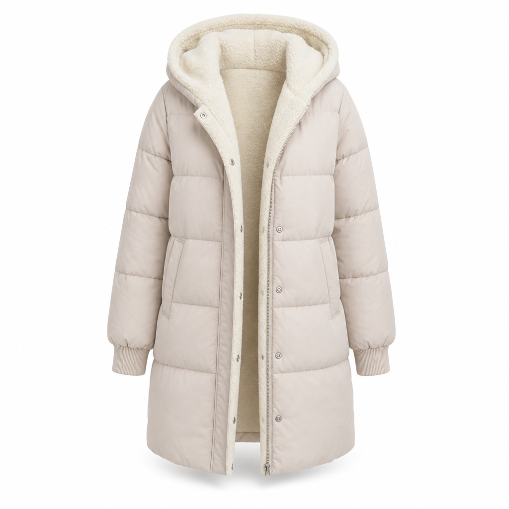 Solid Color Double Sided Hooded Long Sleeve Slim Fit Cardigan Coat